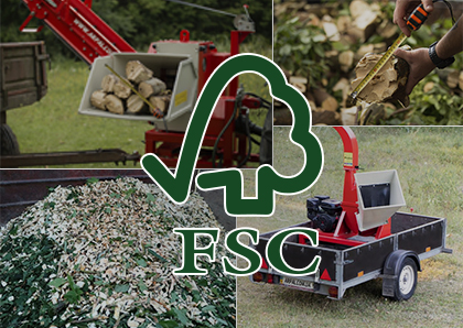 ARPAL branch shredders contribute to FSC certification