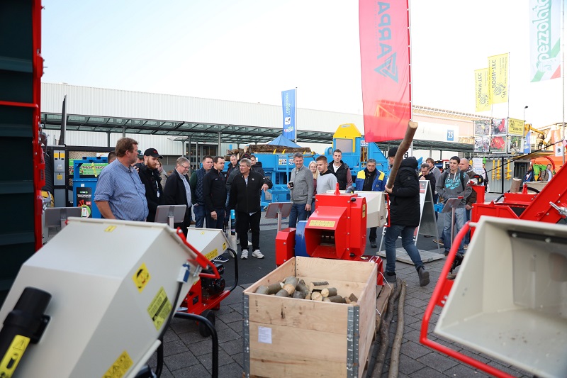  ARPAL wood chippers at the international exhibition AGRITECHNICA in Hanover