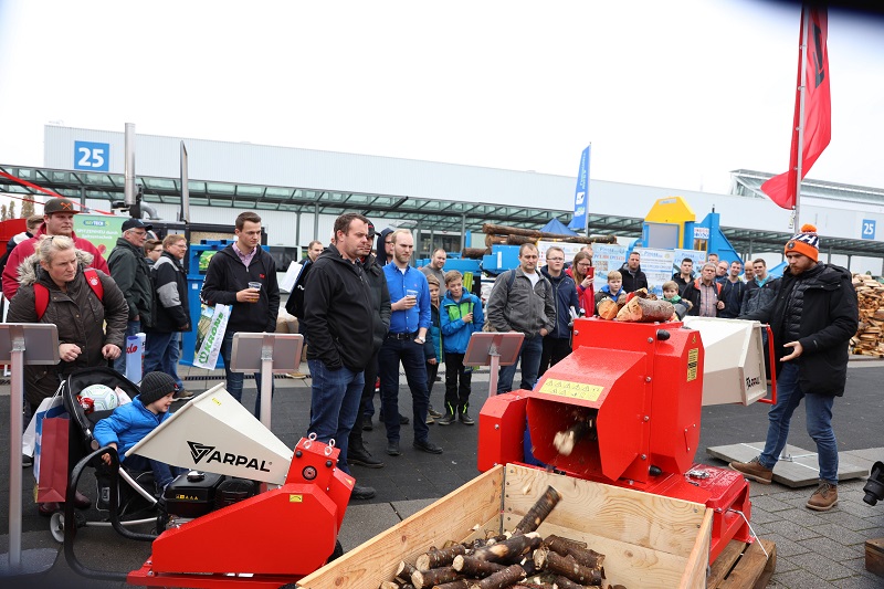 Tocatoare de lemn ARPAL la targul AGRITECHNICA din Hanovra