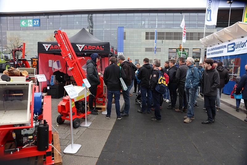  ARPAL wood chippers at the international exhibition AGRITECHNICA in Hanover