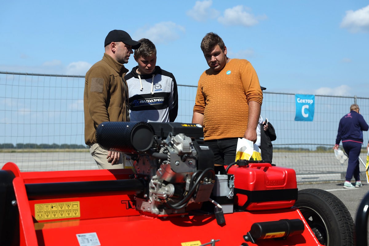 ARPAL wood chippers s at the first agro-industrial exhibition in Vinnytsia