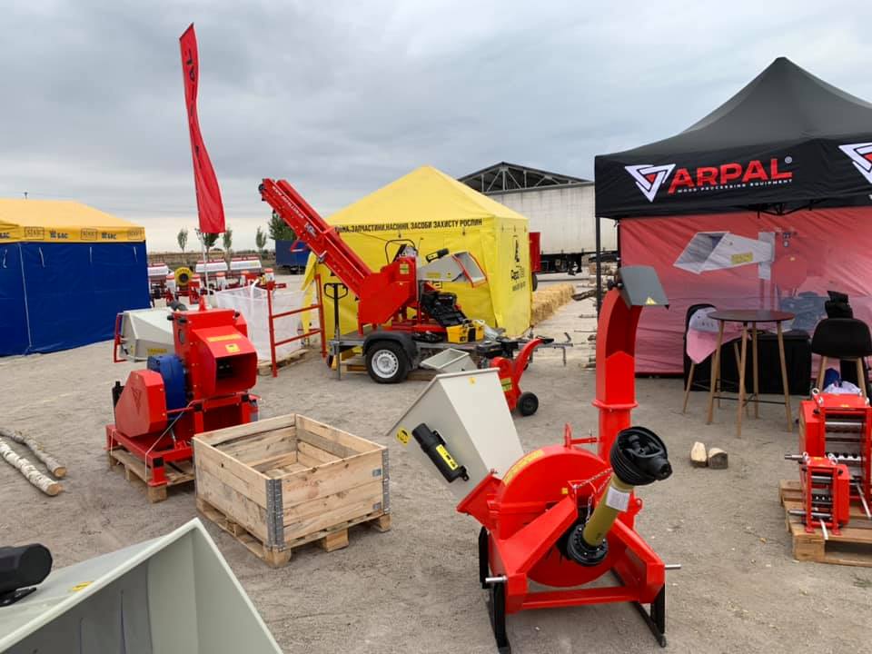 Wood shredders ARPAL on AGROEXPO