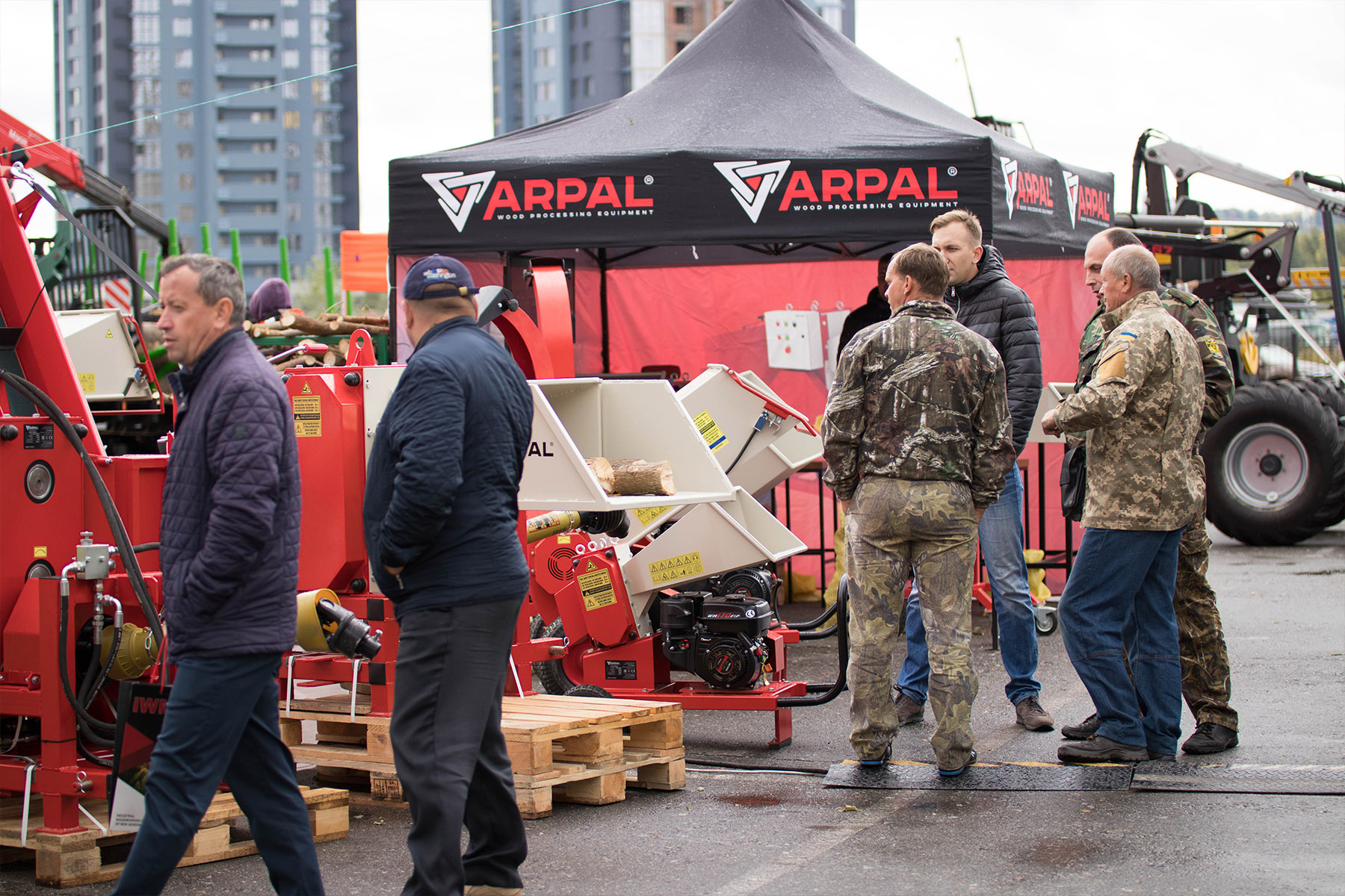 Подрібнювачі гілок ARPAL