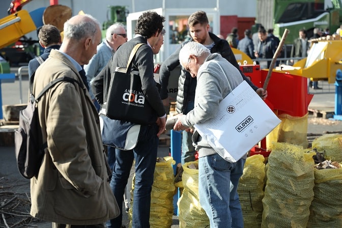 ARPAL wood chippers at the exhibition Progetto Fuoco in Italy