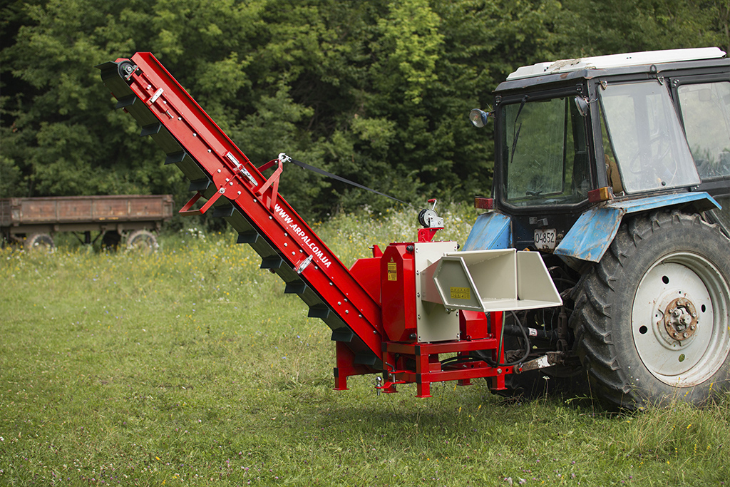 Подрібнювач гілок для отримання сертифікату FSC 2 Подрібнювач гілок Арпал