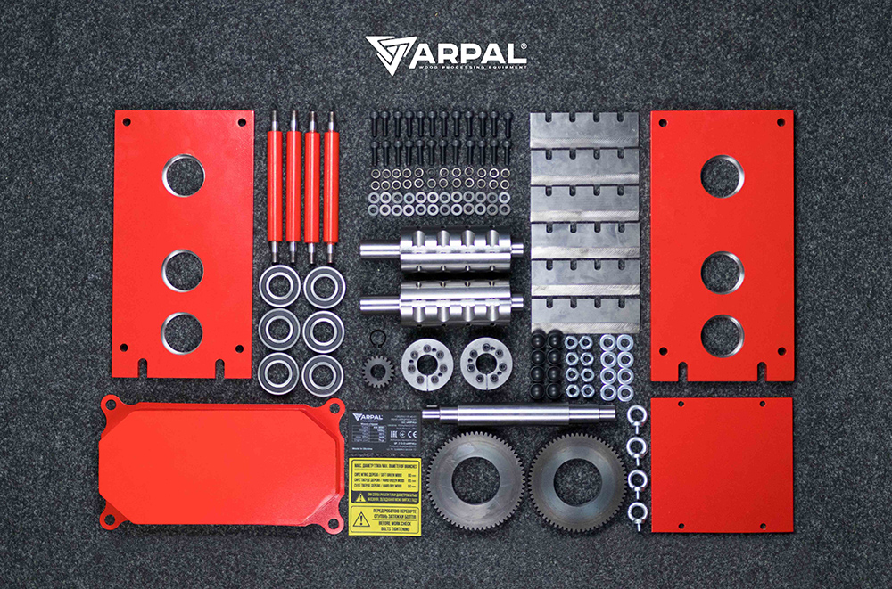 Що відрізняє подрібнювачі гілок АРПАЛ від інших виробників? 1 Подрібнювач гілок деталі