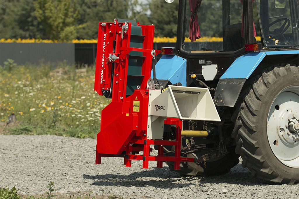 Chopper, tractor crusher