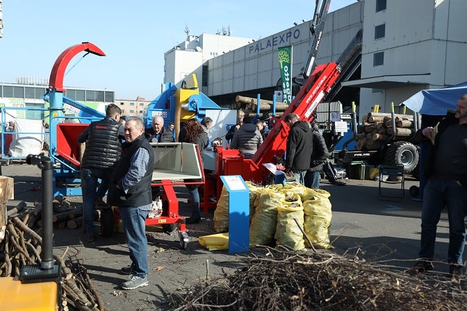 ARPAL wood chippers at the exhibition Progetto Fuoco in Italy