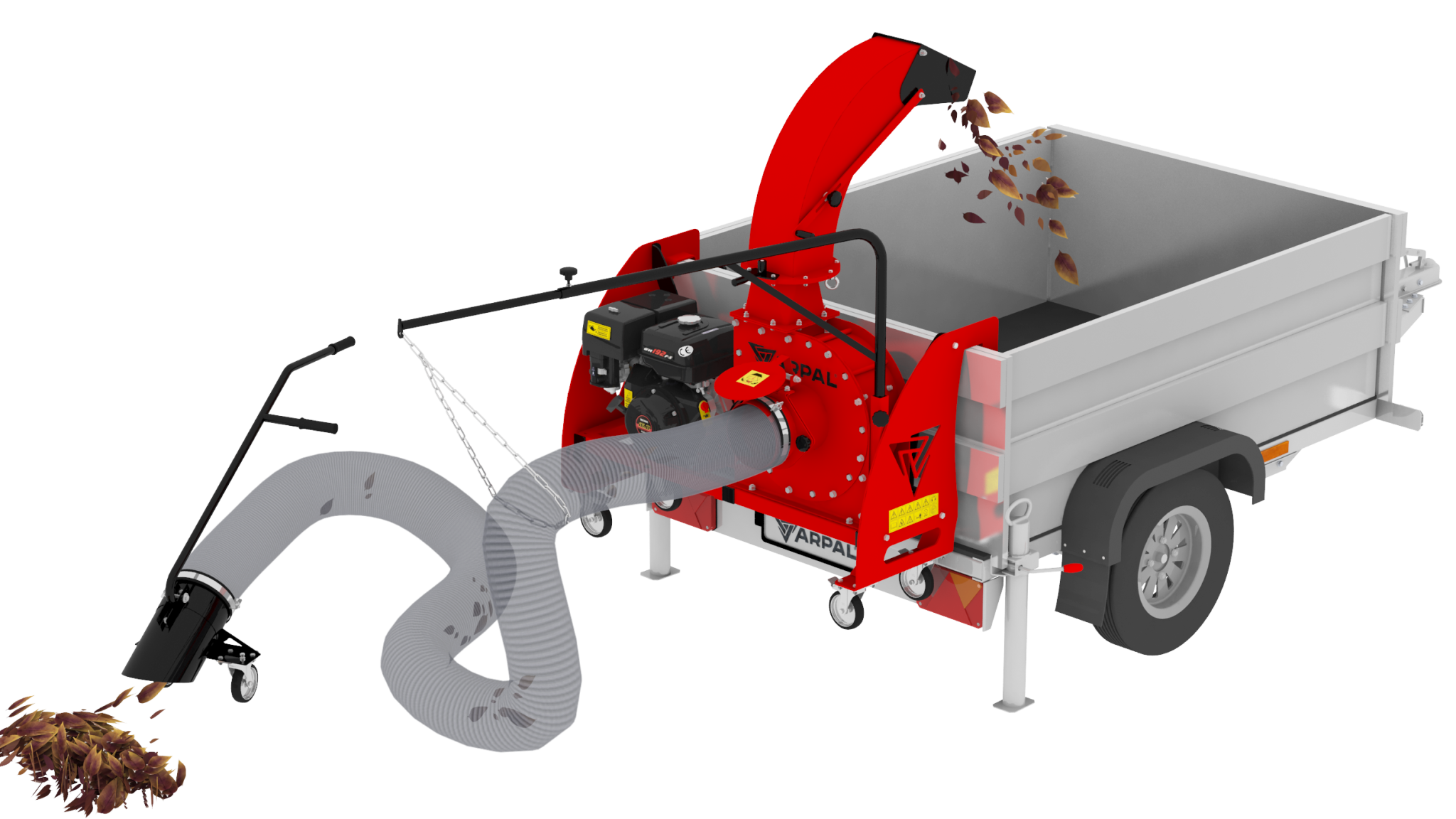 New production - a vacuum cleaner for leaves and debris ARPAL PL-400 BD