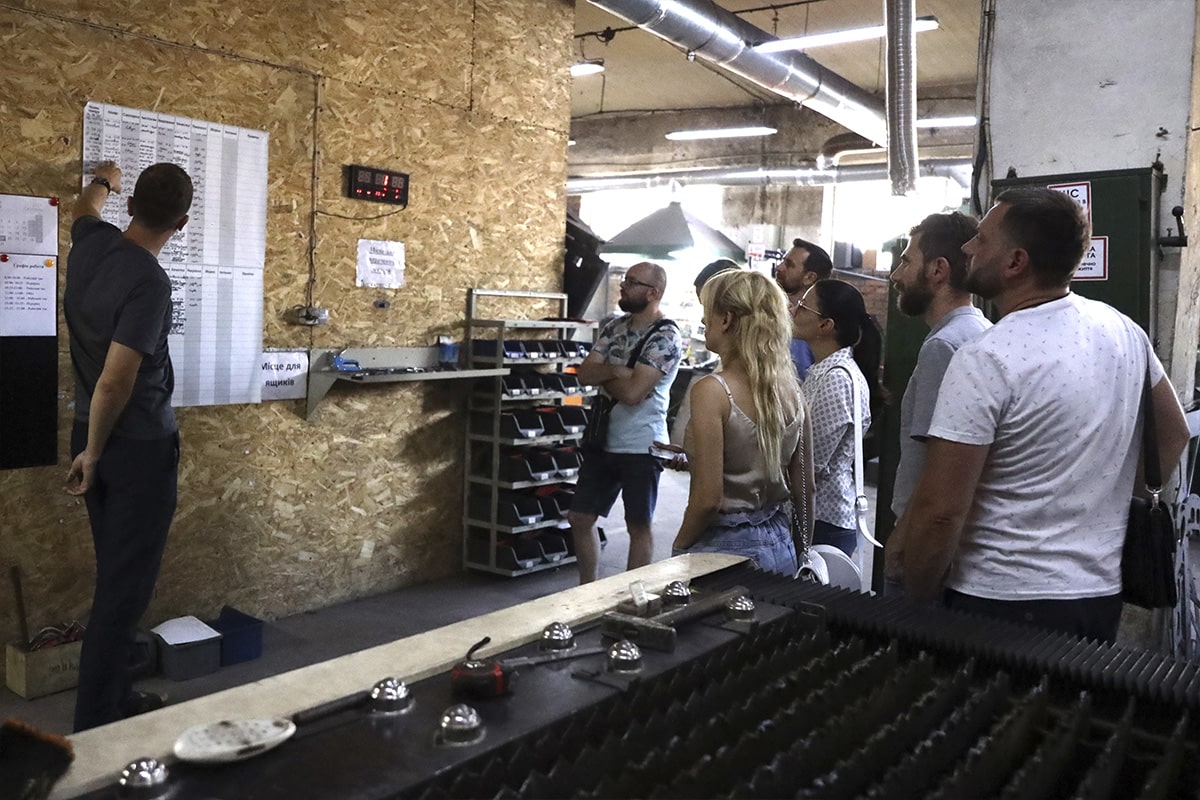 Guided tour of manufacturing for the entrepreneurial community 3 Guided tour of manufacturing for the entrepreneurial community