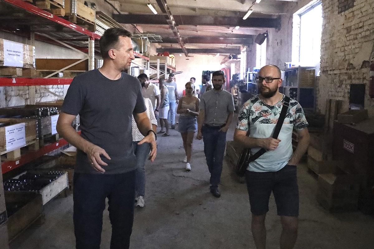 Екскурсія виробництвом для спільноти підприємців