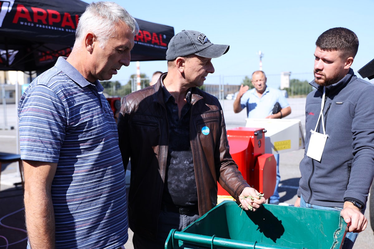 ARPAL wood chippers s at the first agro-industrial exhibition in Vinnytsia