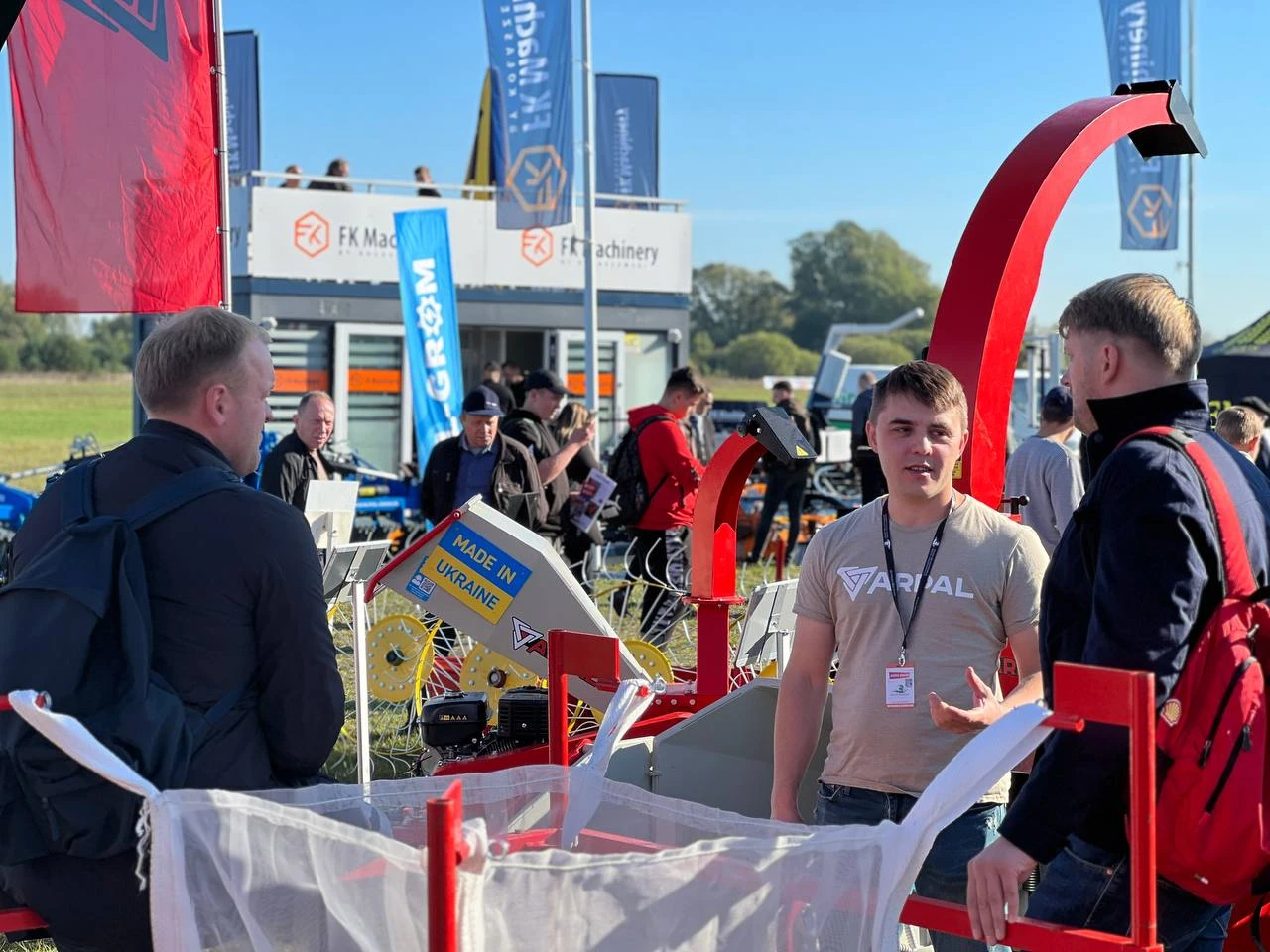 Подрібнювачі гілок ARPAL на виставці Agro Show в Польщі 3